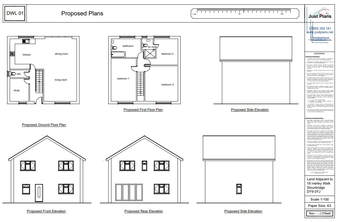 Land adjacent to 18 Iverley Walk, Stourbridge, DY9 0YJ